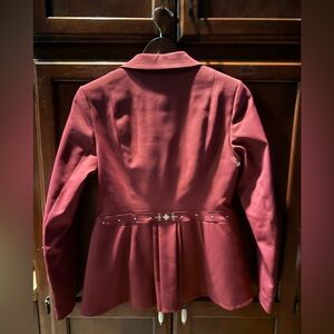 Red Dressage Show Coat